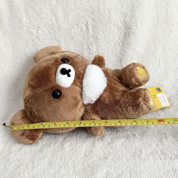 San-X Rilakkuma Plush Large 12" Teddy Original Series Chairoikoguma Brown Bear - Picture 5 of 5